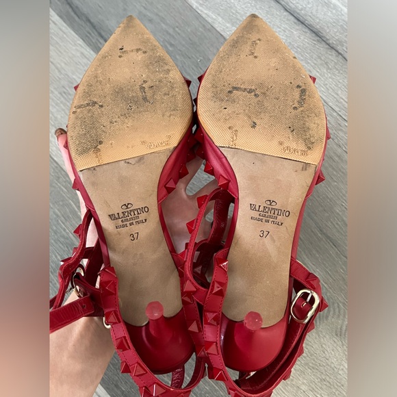 Valentino rogue rockstud slingback heels - Picture 4 of 8